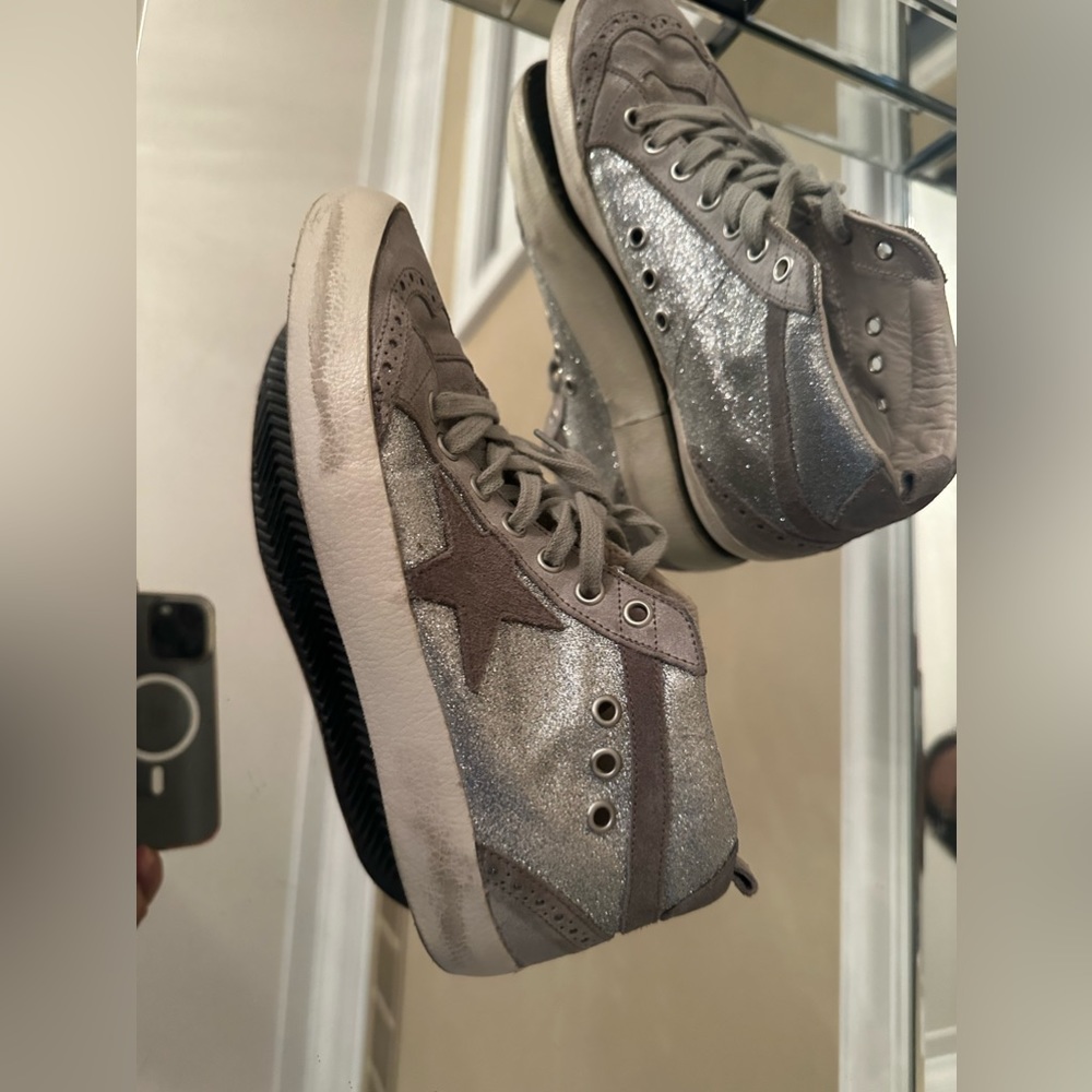 Golden goose sneakers! Beautiful and stylish high top ! Iykyk